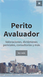 Mobile Screenshot of peritoavaluador.com